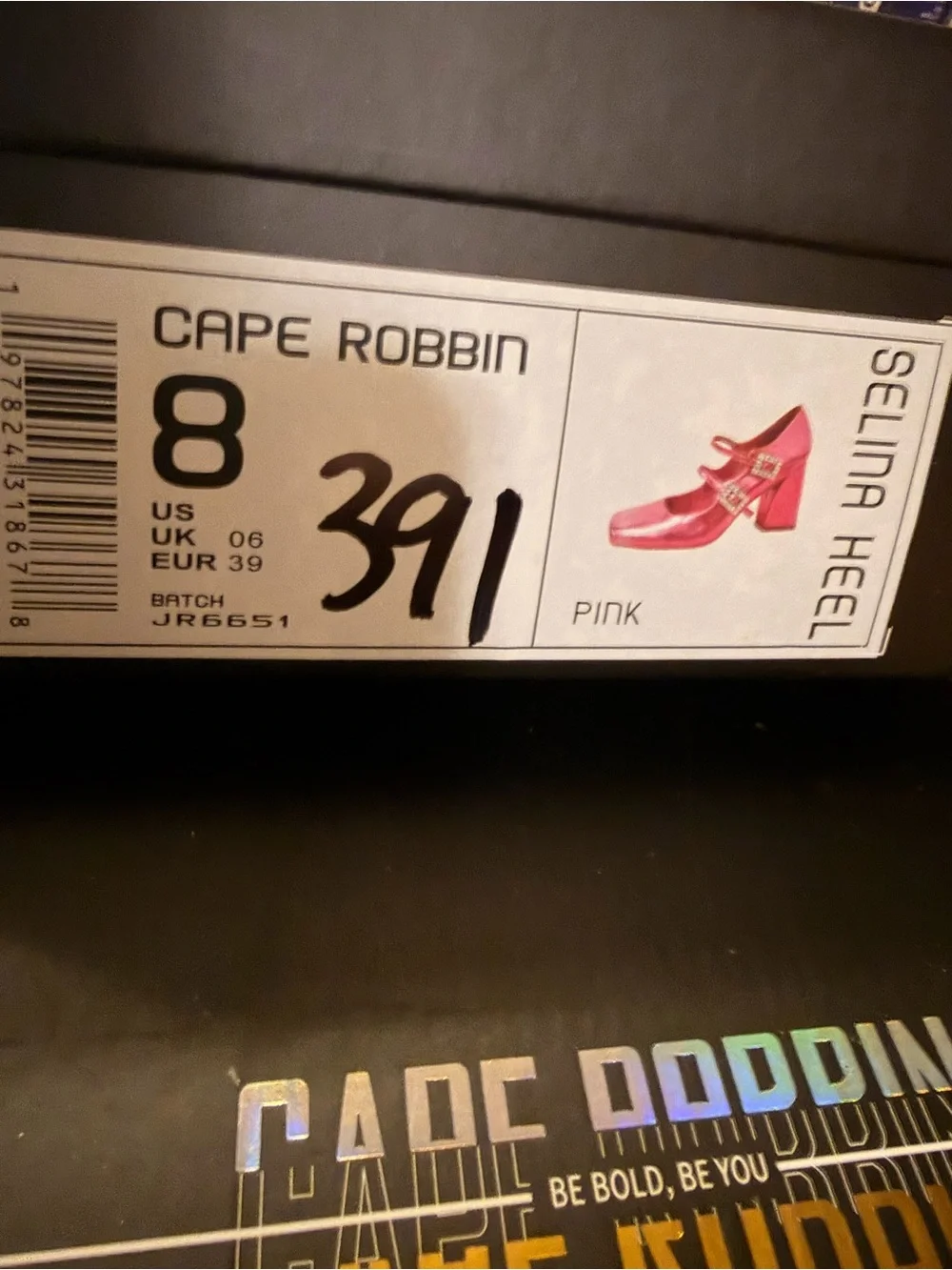 •CAPE ROBBIN• “Selina” Double Strap Mary Jane Heels - Pink // NIB